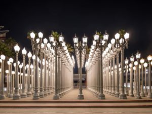 Is commercial outdoor lighting different from residential in Austin?